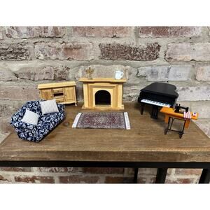 Lot Of Dollhouse Furniture